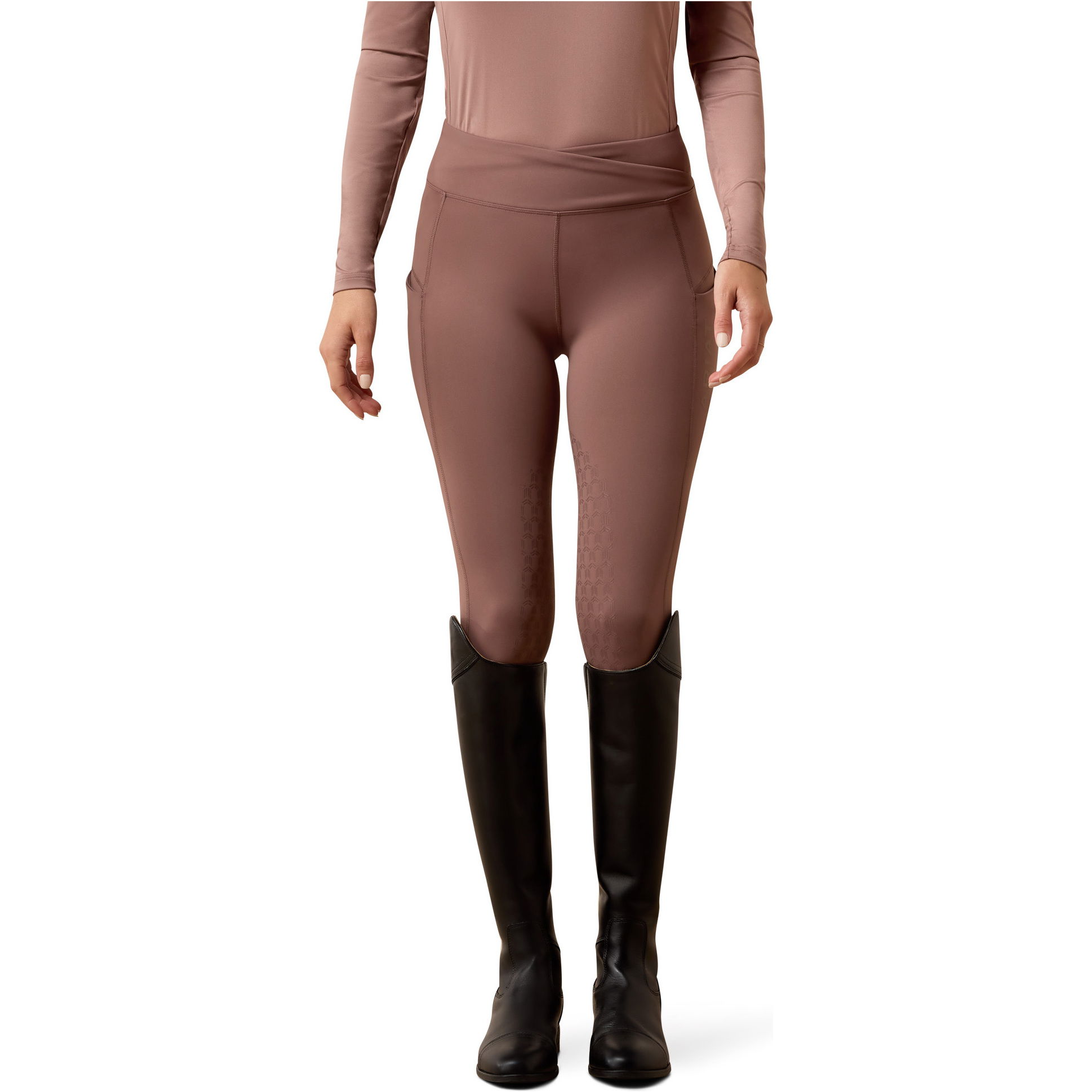 2026 Ariat Womens Avail 2.0 Half Grip Tight 10078923 - Peppercorn